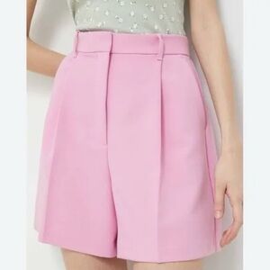 Abercrombie & Fitch High Waist Pink Shorts